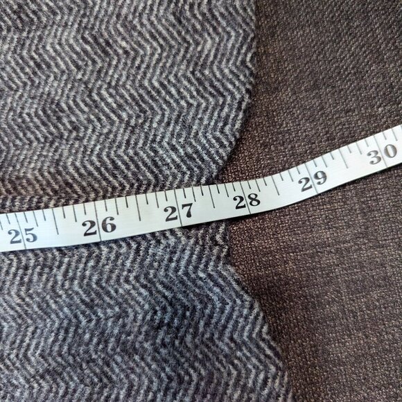 Vince Grey Wool Herringbone Blazer - Picture 9 of 11